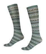 Fair Isle Boot Sock